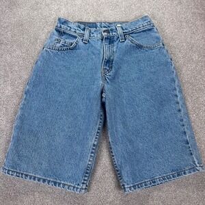 Kids Levi's 560 Loose‎ Fit Regular Denim Blue Jean Shorts Size 12